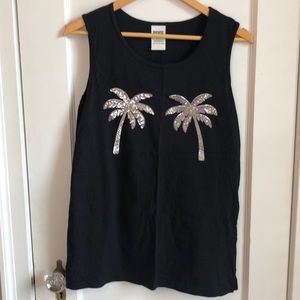 {VS PINK} campus tank